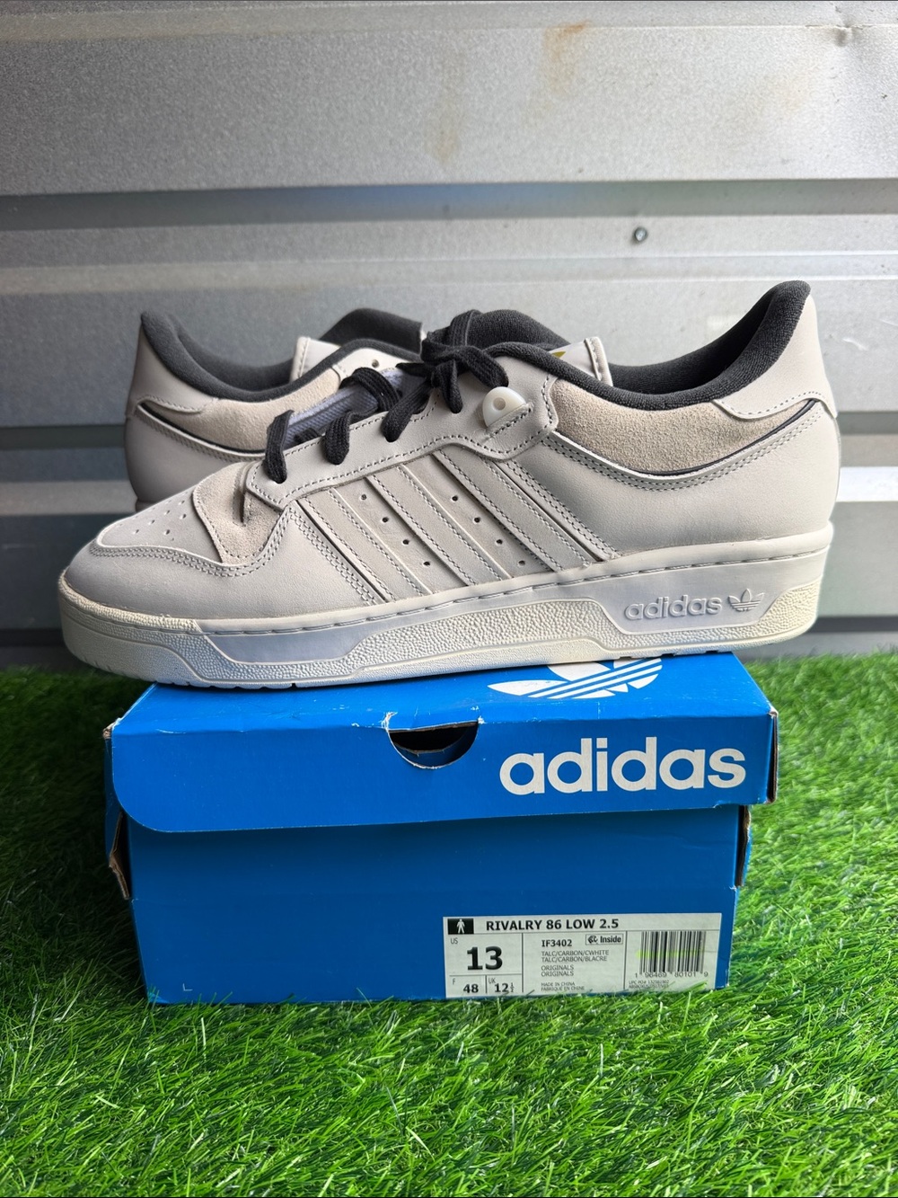 adidas Rivalry Low Men's Sneakers in Beige and Black